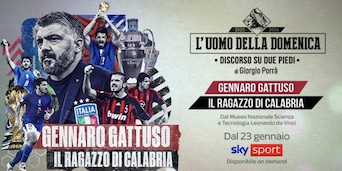 Sky: Porrà racconta Gattuso, “il ragazzo di Calabria"