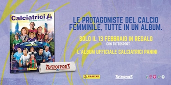 Album Panini “Calciatrici 2025-2026”, il 13 febbraio in omaggio con Tuttosport
