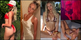 Alix, l'ultimo touchdown di Brady: 23 anni in meno e un follow da casa... Juve