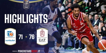 NutriBullet Treviso Basket - EA7 Emporio Armani Milano | PokerstarsNews Highlights Serie A Unipol 2025/2026