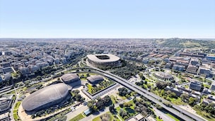 La Lazio e Lotito presentano il nuovo Flaminio