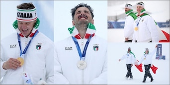 Tomasoni in lacrime omaggia l'ex fidanzata scomparsa. Deromedis gioia infinita: l'Italia d'oro e d'argento
