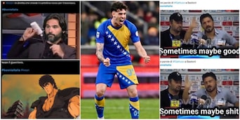 Bastoni nella bufera, la spia, i santini e Kean il guerriero: le ironie social su Bosnia-Italia