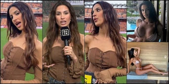 Eleonora Incardona show, San Siro infiammato: ecco lady Ricci prima di Milan-Juve