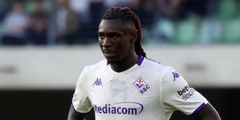 Kean salta la Roma, la nota della Fiorentina: "Fuori fino al 4 maggio". Ecco perché