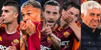 Roma-Fiorentina a senso unico: Mancini, Wesley, Hermoso e Pisilli calano il poker