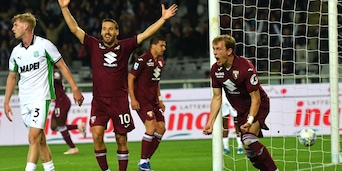 Il Torino vince in rimonta trascinato da Simeone e Pedersen: Thorstvedt illude Grosso, Sassuolo ko