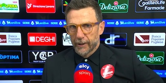 Di Francesco critico: "Gliel'ho fatto vedere tre volte! Ti fa rabbia"