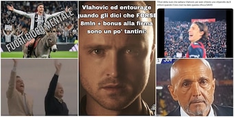 Vlahovic via dalla Juve, tifosi scatenati: le ironie social non perdonano