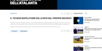 Ufficiale, Atalanta: Palladino non è più l'allenatore