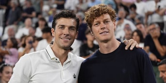 Bolle e Sinner, l'altro Juve-Milan tra danza e tennis