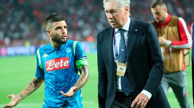 Napoli, Ancelotti-Insigne, vecchie ruggini