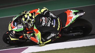 MotoGp Aprilia, Iannone: «Possiamo migliorare ancora»