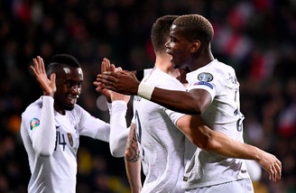 Apre Griezmann, chiude Mbappé: poker della Francia alla Moldavia