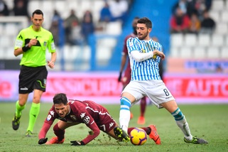 Serie A Spal, Valoti out: solo terapie e lavoro specifico