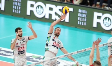 Volley: Superlega, Trento insuperabile in casa, Monza lotta ma si arrende