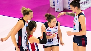 Volley: A1 Femminile, Bergamo spera ancora nei Play Off, battuta Scandicci
