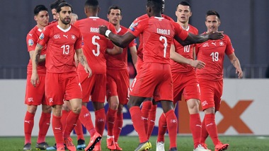 Qualificazioni Euro 2020: Svizzera-Danimarca, Petkovic avanti a 2,25