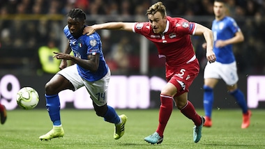 Italia, che goleada al Liechtenstein: altro gol per Kean