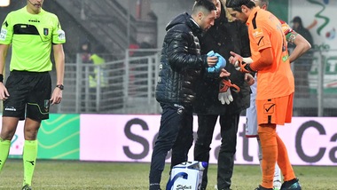 Serie B Carpi, frattura al polso destro per Colombi