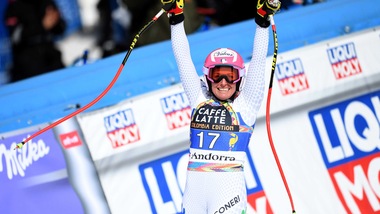 Sci, Nadia Fanchini è la regina italiana della velocità