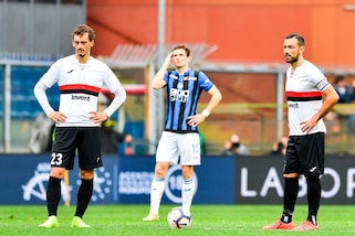 Serie A Sampdoria, allenamento in gruppo per Quagliarella e Gabbiadini