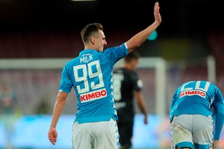 Napoli, Milik: «Juve favorita con l'Ajax, ma ad Amsterdam sarà difficile»