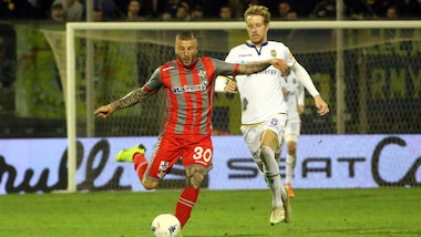 Serie B, Grosso rallenta: il Verona fa 1-1 in casa della Cremonese