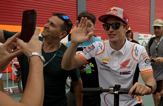 MotoGp Argentina, Marquez: «Qui pole difficile, sono contento»