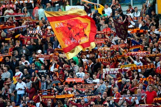 Serie A Roma, cori di matrice territoriale: 12mila euro di multa