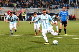 Serie C, La Virtus Entella sbanca Novara. Due rigori e rimonta: 2-1