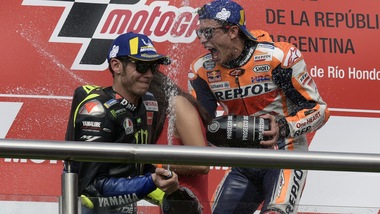 MotoGp Honda, Marquez: «Con Rossi non ho nessun problema»