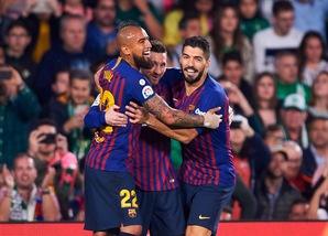 Liga: pareggio in extremis per il Barcellona, Atletico Madrid a -8