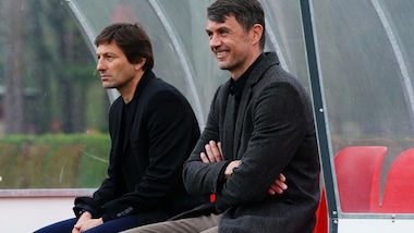 Milan, anche Leonardo e Maldini all'allenamento