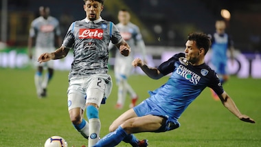 Serie A Empoli-Napoli 2-1, il tabellino