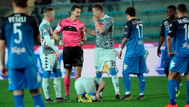 Serie A, Empoli-Napoli 2-1: Juve, scudetto più vicino