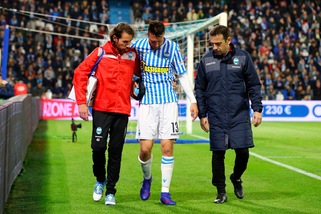 Spal, lesione al menisco per Regini: sarà operato