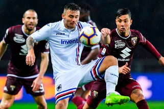 Serie A Torino-Sampdoria 2-1, il tabellino