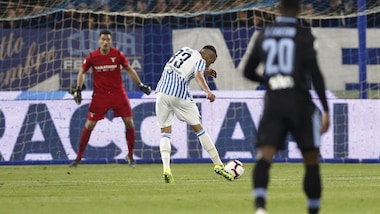 La Lazio cade malamente a Ferrara. Decide Petagna allo scadere