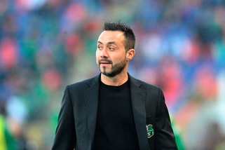 Serie A Sassuolo, De Zerbi: «I risultati arrivano attraverso le prestazioni, sono contento»