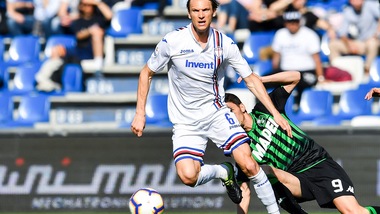 Serie A Sampdoria, lavoro in palestra per Ekdal