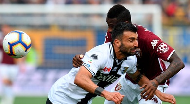 Serie A Parma, parte d'allenamento in gruppo per Ceravolo