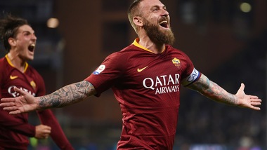 Roma, obiettivo Champions. De Rossi affossa la Samp