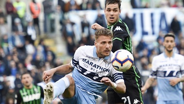 Serie A Lazio-Sassuolo 2-2, il tabellino