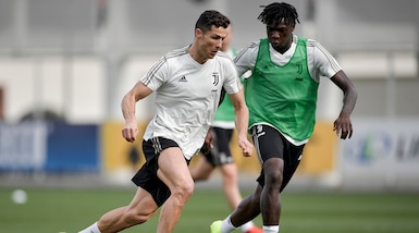 Juve, Ronaldo-Kean: coppia dei campioni