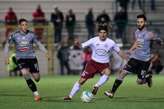 Serie C, Alessandria-Arezzo 2-3: grigi rimontati dalla banda Dal Canto