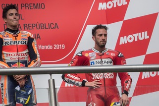 MotoGp Honda, Marquez: «Dovizioso è migliorato ancora»