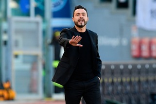 Serie A Sassuolo, De Zerbi: «Non siamo ancora fuori dalla zona calda»