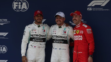 F1, Gp Cina: Bottas avanti, Ferrari inseguono in quota