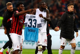 Milan: «Il gesto di Kessie-Bakayoko non era di scherno»